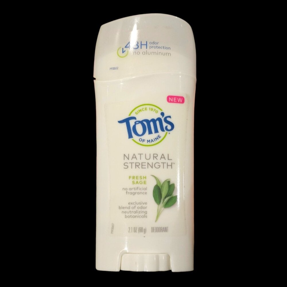 Toms Of Maine Fresh Sage Deodorant Aluminum Free Expired 2021 NEW Natural‎